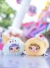 Nommi Series Plush Blind Box Cute Small Animal Design with Three Pupil Fluffy Long and Sweets Theme 9 Types Standard 1 Secret Type Keychain Soothing