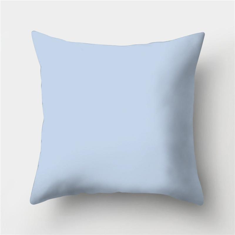 Grey Blue Pillowcase Geometric Cushion Cover Peach Skin Cushion Sofa Cushion Cushion Pillowcase Home Decor Pillowcase
