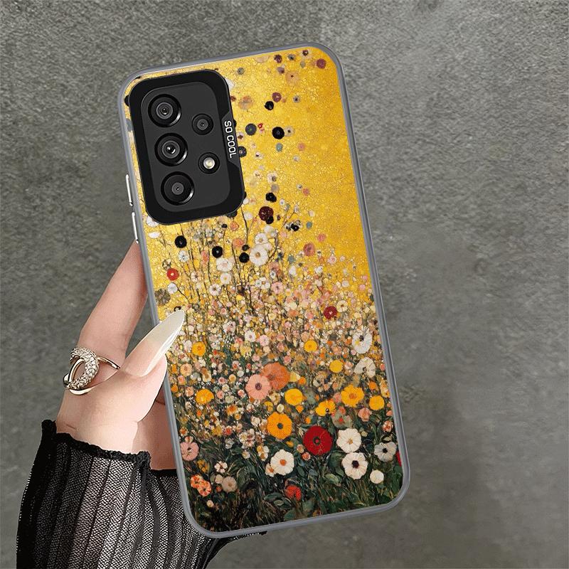 Поцелуй Густава Климта Мягкий чехол для телефона Samsung A17 A16 A15 A14 A13 A57 A56 A55 A54 A53 A37 A36 A35 A34 A33 A26 A25 A24 A23