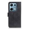 For Xiaomi Redmi Note 14S 4G Case Stand Cowhide Texture PU Leather Phone Cover
