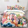 Ukiyo-eduvet Cover Set Japanese Style King Queen Size For Kids Boys Girls Bedding Set Polyester Comforter Cover With Pillowcase