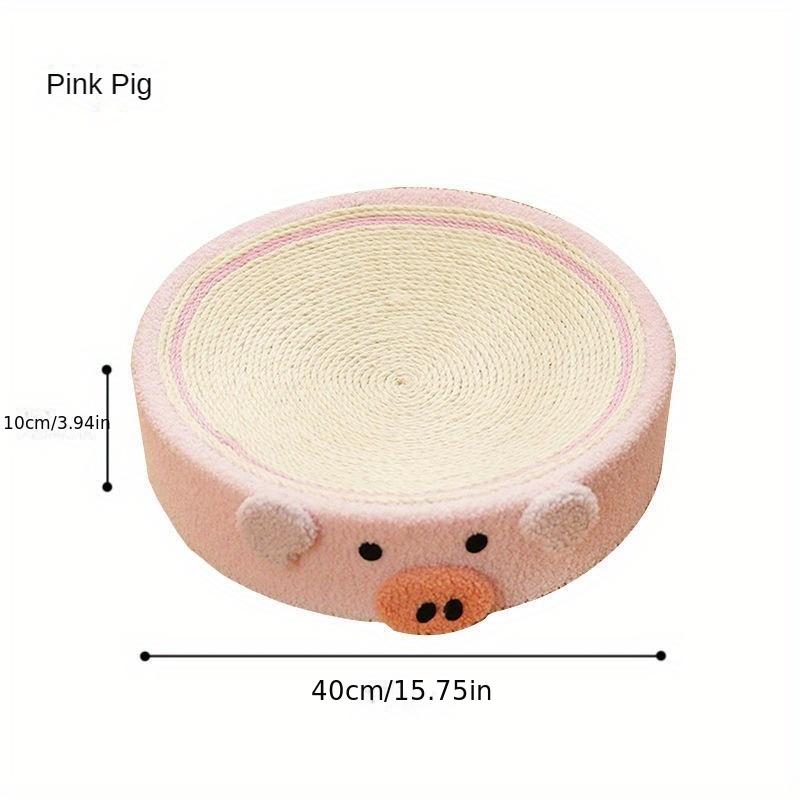 Интерактивная когтеточка для кошек в форме милого животного: Защитите свою мебель и развлекайте своего котенка!