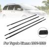 Car Window Weatherstrip Seal Belt Moulding For Toyota Sienna 2011-2020