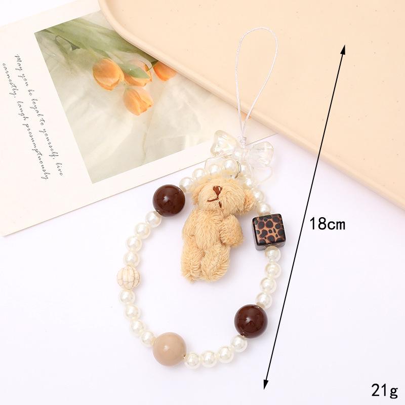 Красочный мультяшный чехол для телефона с ремешком и электропокрытием в квадратную клетку