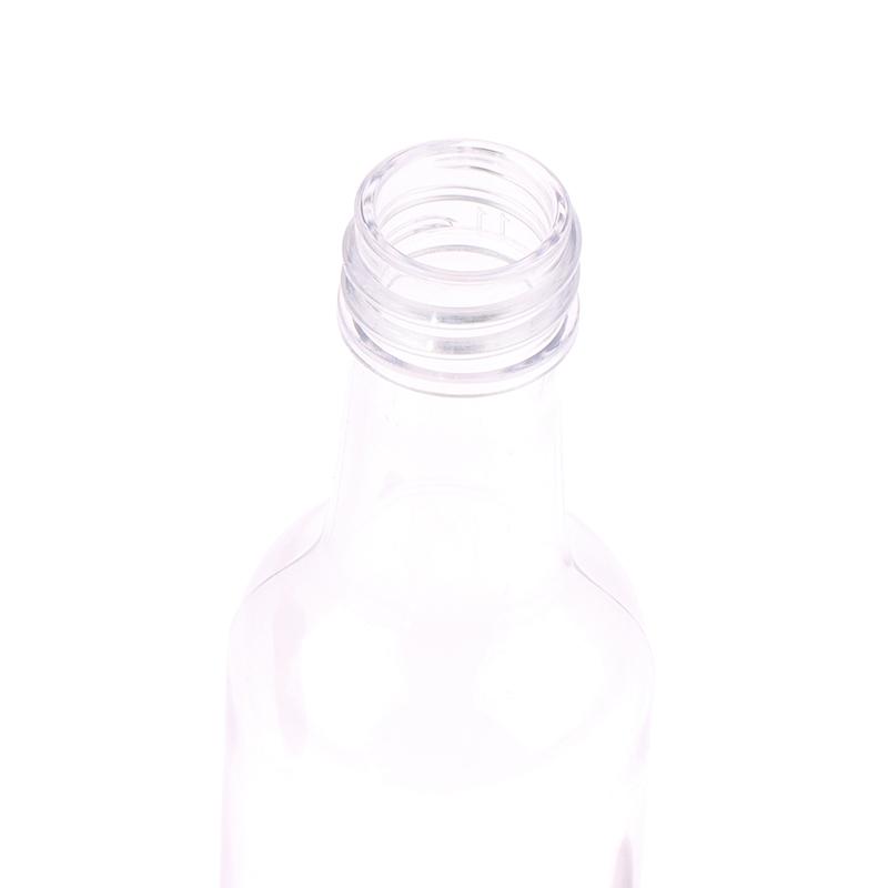 6 шт. 50 мл мини прозрачные ПЭТ многоразовые бутылки вина маленькие бутылки для вечеринок свадьбы бутылки для ликера с герметичной винтовой крышкой