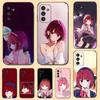 Чехол для телефона Oshi no Ko K-Kana Arima для Samsung S 25,24,23,22,30,21,10,9,Ultra,Plus,Lite,FE,4,5 G Мягкий черный чехол