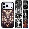Готический чехол для телефона с Бафометом и Сатаной для iPhone 17 16 15 14 13 12 11 Pro Max Plus 17Air Мягкий силиконовый чехол