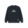 Li Ning Badfive Changan Youth Fun Print Sports Pullover Sweatshirt Unisex Sweatshirt Black AWDRF87-1