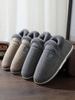 Женские и мужские хлопковые тапочки, осенне-зимние сумки и домашние домашние домашние нескользящие теплые тапочки Мао Мао на толстой подошве для пары месяцев