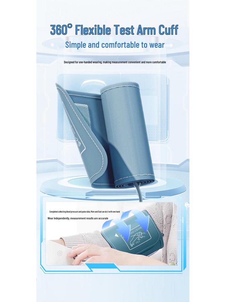 Точный автоматический тонометр с голосовым оповещением для гипертонии