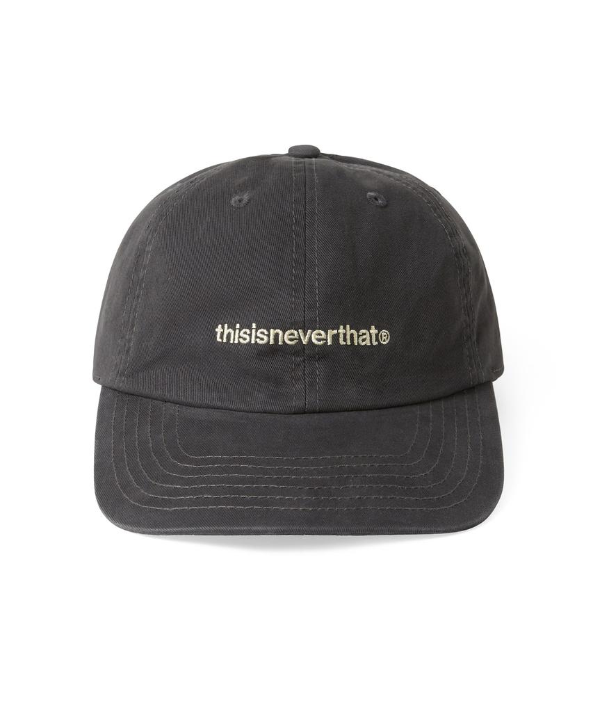 THISISNEVERTHAT Стиранная кепка с логотипом T Угольный