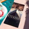 Полотенце с изображением фильма «Титаник» для пляжей, студий йоги, спортзалов, горячих источников, бассейнов и пикников