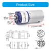 24V DC Planetary Gear Motor 52RPM Adjustable Speed Planetary Gearbox Motor Set for Intelligent Appliances & Robotics