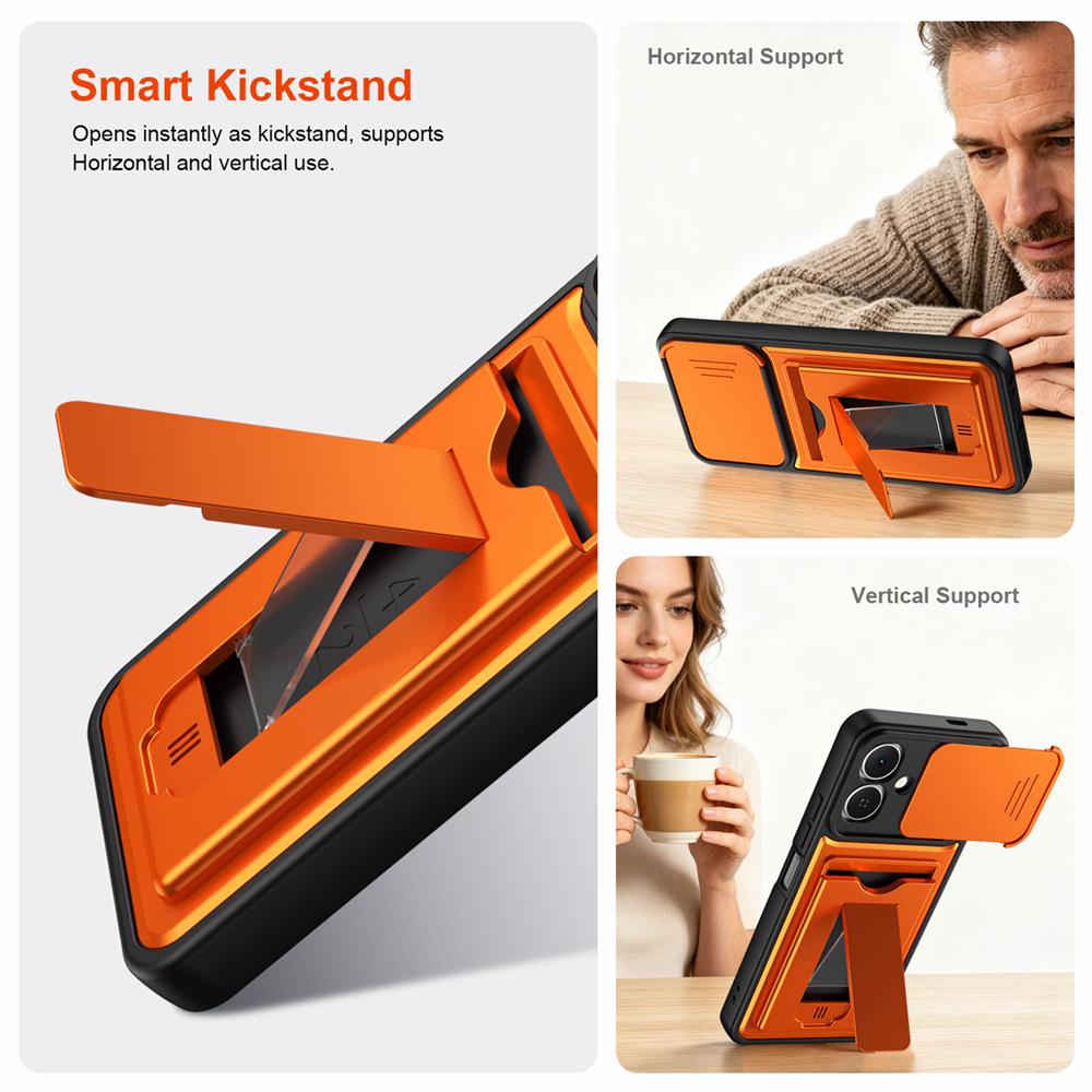 KEYSION Сумка-кошелек Чехол для телефона для TECNO Spark Go 2 Pop 10 Защита выдвижной камеры Подставка Ударопрочный чехол для Infinix Smart 10