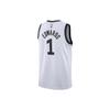 Nike NBA Quick-Dry Printed City Edition Jersey Basketball Tank SW Fan Version 2022-23 Сезон Timberwolves Edwards 1 Унисекс джерси Белый DO9601-102