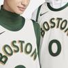 Nike Аутентичный трикотаж унисекс NBA Boston Celtics City Edition 23-24 с вышивкой Джейсона Татума, белый DX8748-133