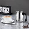 Кружка для латте из нержавеющей стали, ручка против ожогов, кофейник для заливки, кувшин для вспенивания молока, кафе