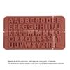 English Letters And Numbers Chocolate Silicone Molds Letters Cookies Candies Cakes Decorations Kitchen Supplies
