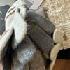 Корейские высококачественные вязаные перчатки для женщин без пальцев, перчатки с защитой для сенсорного экрана, простые моющиеся перчатки с полными пальцами
