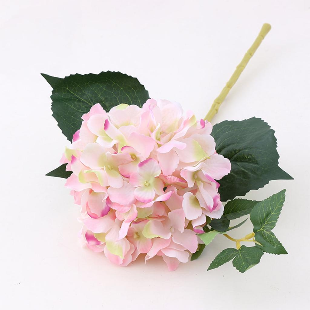 4 шт. искусственных цветов гортензии искусственные цветы гортензии искусственные гортензии со стеблями искусственные шелковые гортензии цветы со стеблями для домашнего декора