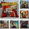 B-Borderlands Игровая Наволочка Мягкая Плюшевая Ткань Двусторонняя Печать Наволочка на Подушку для Дивана Для Всех Сезонов Домашний Декор Подарок