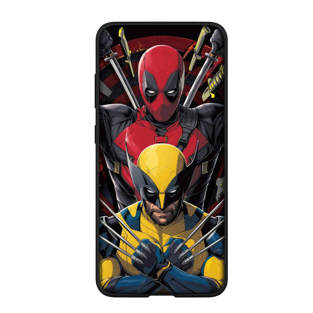 Для iPhone 17 16 15 Xiaomi Poco F7 F8 X7 X6 C85 C75 M8 Redmi Note 14 13 12 11 Pro Max 14C 13C 15C A3 A4 Чехол для телефона Обои Дэдпул Марвел Росомаха