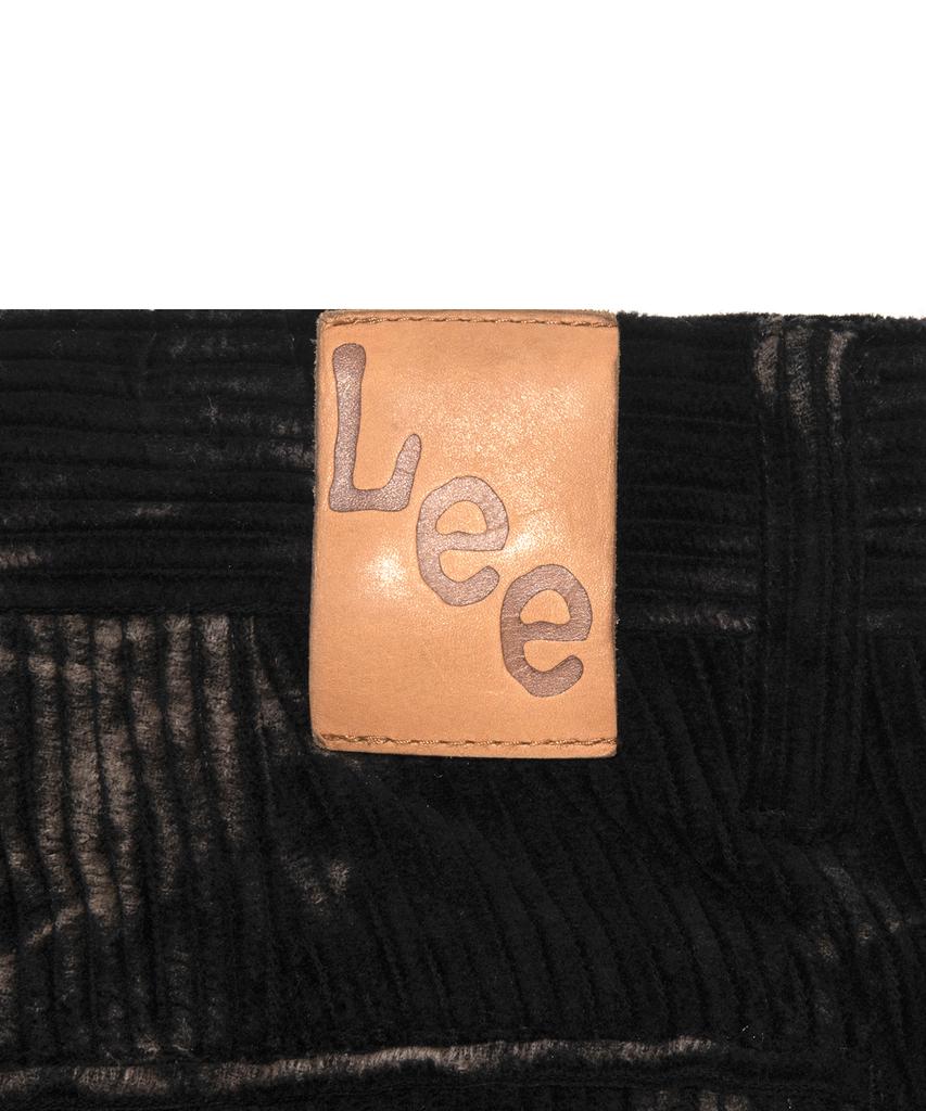 LEE Вельветовые штаны с тай-дай Черные