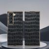Чехол-книжка с магнитной застежкой для телефона Samsung Z Fold 7, защитный чехол с узором под крокодила, совместимый с Samsung Z Fold 6 5 4