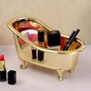 Mini Makeup Bathtub Soap Jewelry Storage Box Nail Casket Holder Organizer