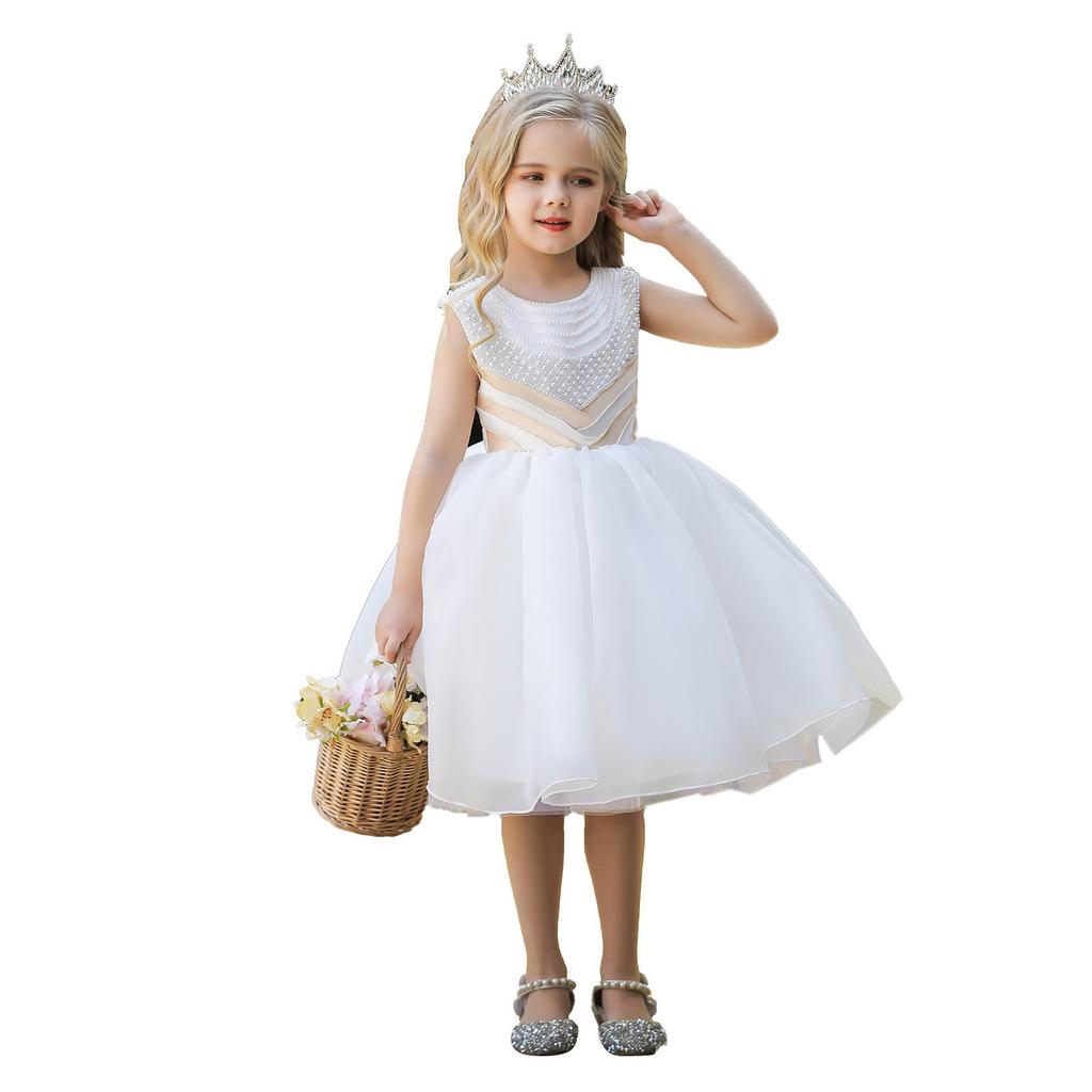 Baby Girls Princess Dress Toddler Christening Gown Kids Christmas Party Costume Infant 1st Year Birthday Baptism Dresses Clothes