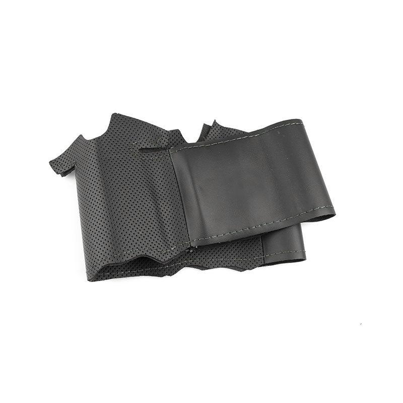 Hand Braid Car Interior Accessories Steering Wheel Cover Microfiber Leather Trim For Mazda 2 2007 2008 2009 2010 2011 2012