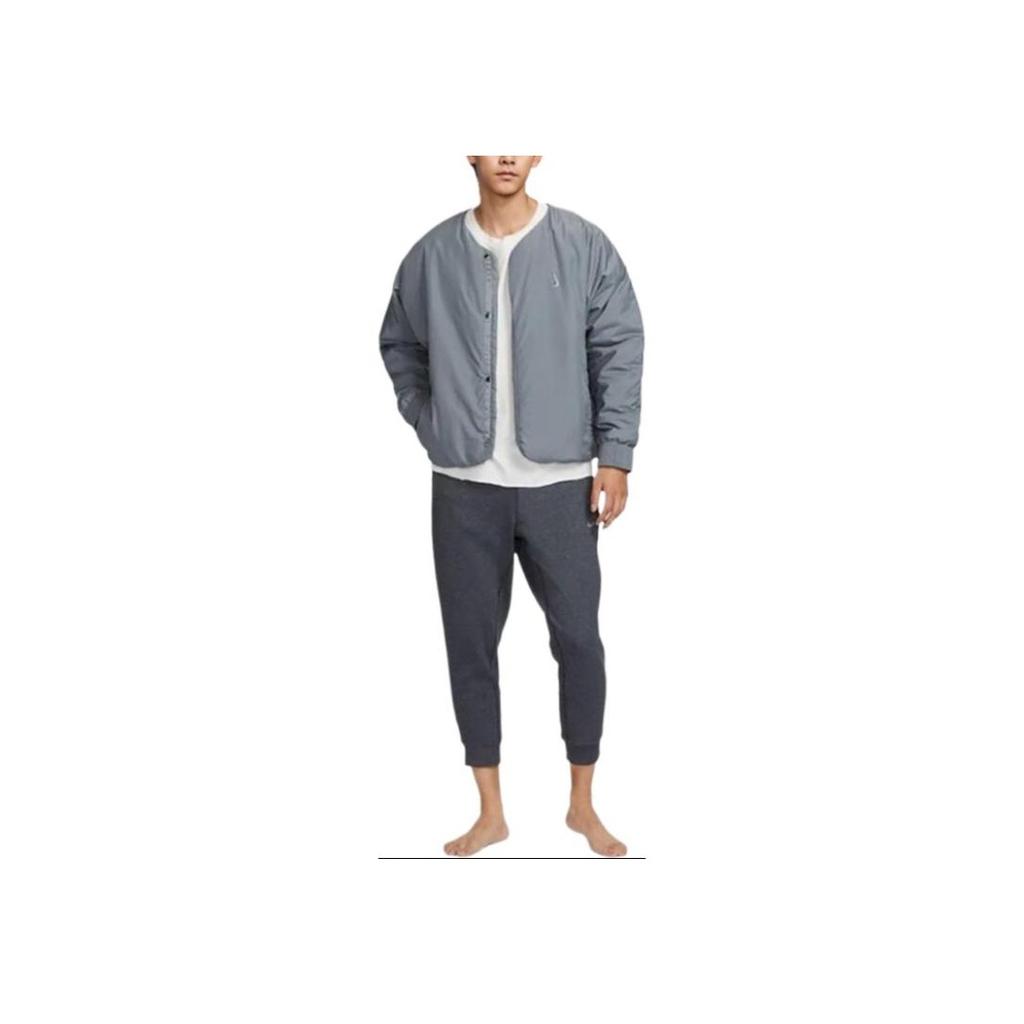 Nike Однотонная повседневная спортивная куртка Мужские куртки Серый FB8609-065