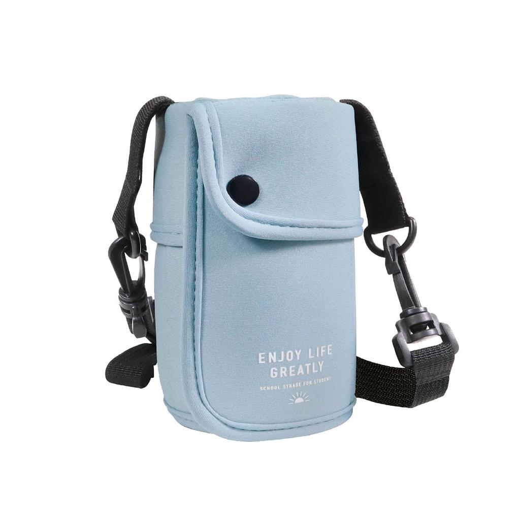 Kutsuwa School Supplies Tsuuga Cool Water Bottle Cover, Light Blue, ST526LB
