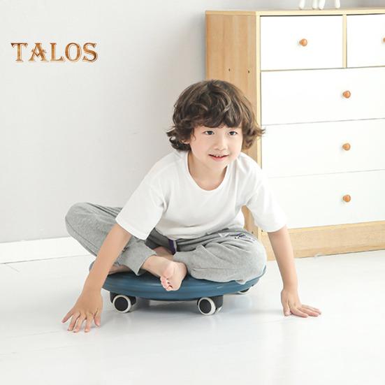 Балансировочная доска с 5 шариками, колесами и ручкой, прочная портативная качающаяся доска-лабиринт для обучения сенсорному равновесию для малышей, качалка, игрушка для детской физиотерапии