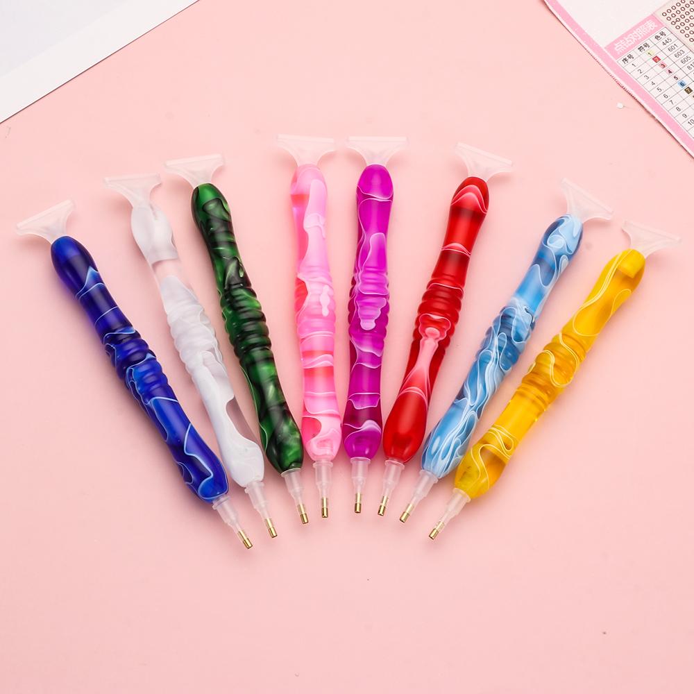 Stitch Sewing Accessories Resin Pen Point Drill Pen Resin Diamond Painting Pen 5D Diamond Painting