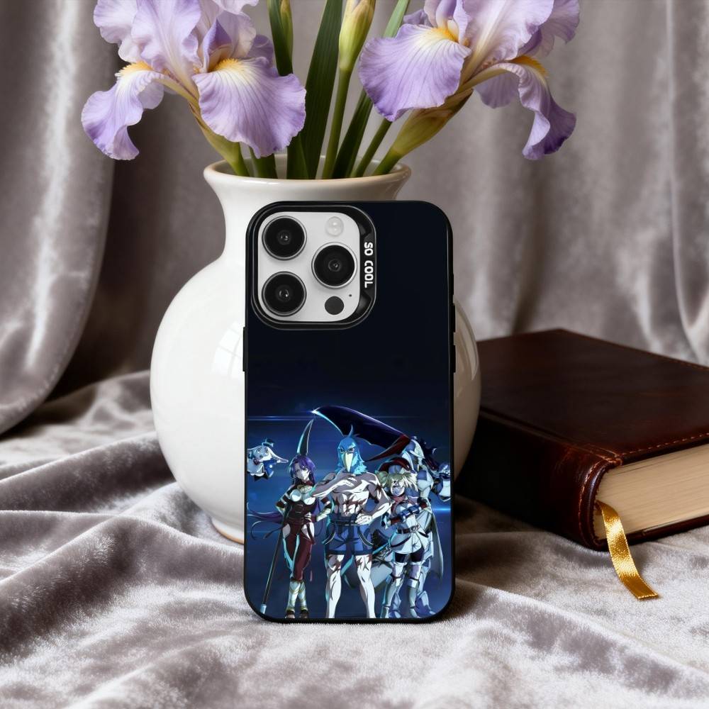 Веб-роман S-Шангри-Ла F-Рубеж Чехол для телефона Для iPhone17,16,15,14,13,12,11 Plus,Pro Max Черный Конфетный серебристый чехол для телефона