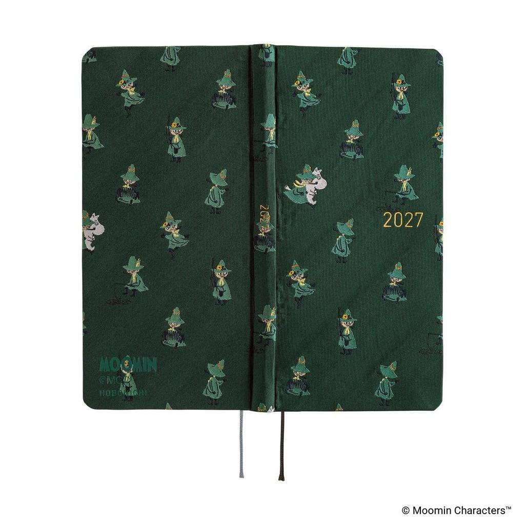 Hobonichi Techo 2027 Weeks Английское издание Муми-тролли Снусмумрик День Еженедельник Тонкий Левый Формат