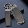 Подходит для Mazda CX-5 2013 2014 2015 2017 2019 Чехол для ключа автомобиля из цинкового сплава Кожаный чехол для ключа автомобиля высокого класса Чехол для ключа внедорожника Аксессуары