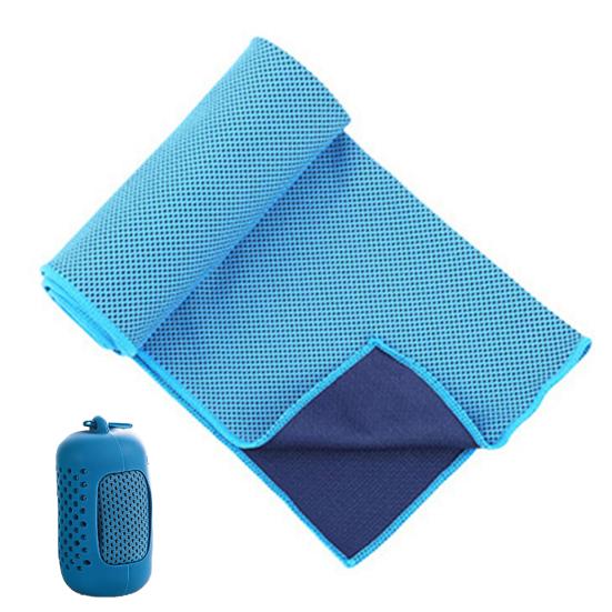 1 комплект охлаждающего полотенца для льда, портативное быстросохнущее супер впитывающее летнее охлаждающее полотенце для спорта на открытом воздухе и фитнеса