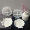 Формы из смолы Силиконовая форма для лотка в форме ракушки для DIY Раковина Пластина для хранения ювелирных изделий Многоразовые формы для чаш из смолы Силиконовые формы для мыла и эпоксидной смолы для украшения дома