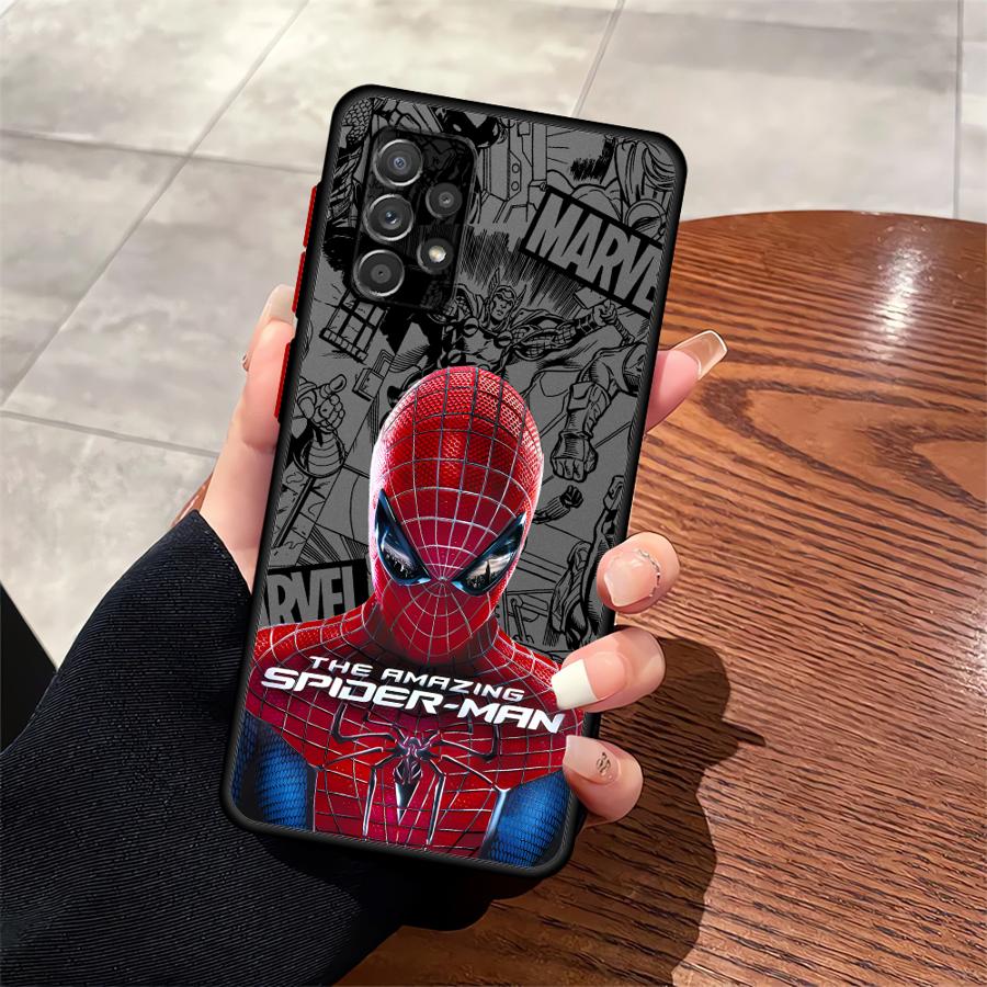 Чехол для телефона Marvels Spider-Man Groot для Samsung Galaxy A16 A17 A52 A15 A56 A55 A34 A36 A52S A72 A53 A73 A33 A14 A23 A35