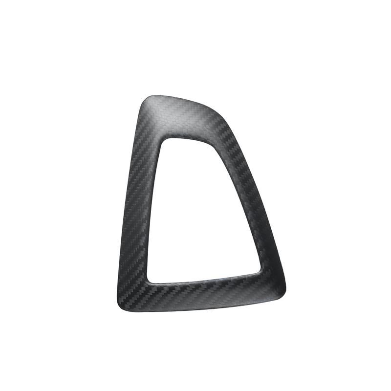 LHD Dry Carbon Fiber Matte Finished Gear Panel Frame Cover for BMW 1 2 3 Series F20 F21 F22 F23 F30 F31 F34 F35 F32 F33 F36