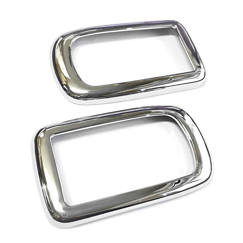 CGP Interior Front Door Inner Handle Bezel Door Panel Chrome Handle Cover S500P/S510P for Early Model Hijet Truck and Hijet Jumbo (HN09-D4406A)