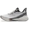 Round Toe Lace-Up Minimalist Shock Absorption Low-Top Running Shoes Men Sneaker Gray Black 112415522-5