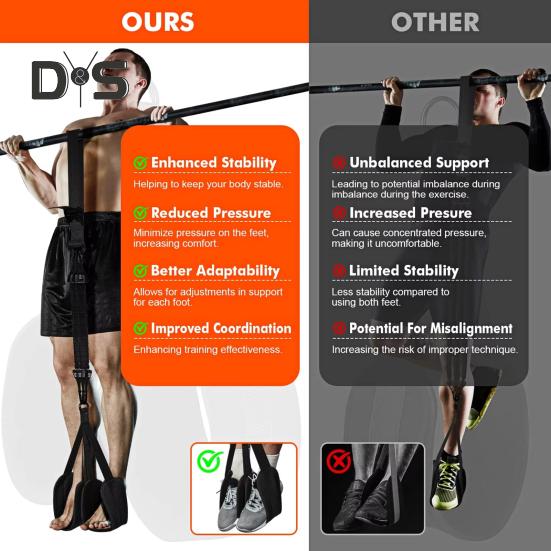 Подтягивающая лента для подтягиваний, регулируемая длина, тренировка мышц, 75-225 фунтов, прочная лента сопротивления, фитнес-оборудование