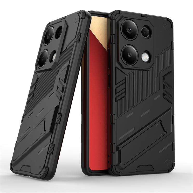 For Xiaomi Redmi Note 13 Pro 4G Case Shockproof Armor Magnetic Case for Redmi Note13 Pro 4G Stand Holder Bumper Hard Phone Cover