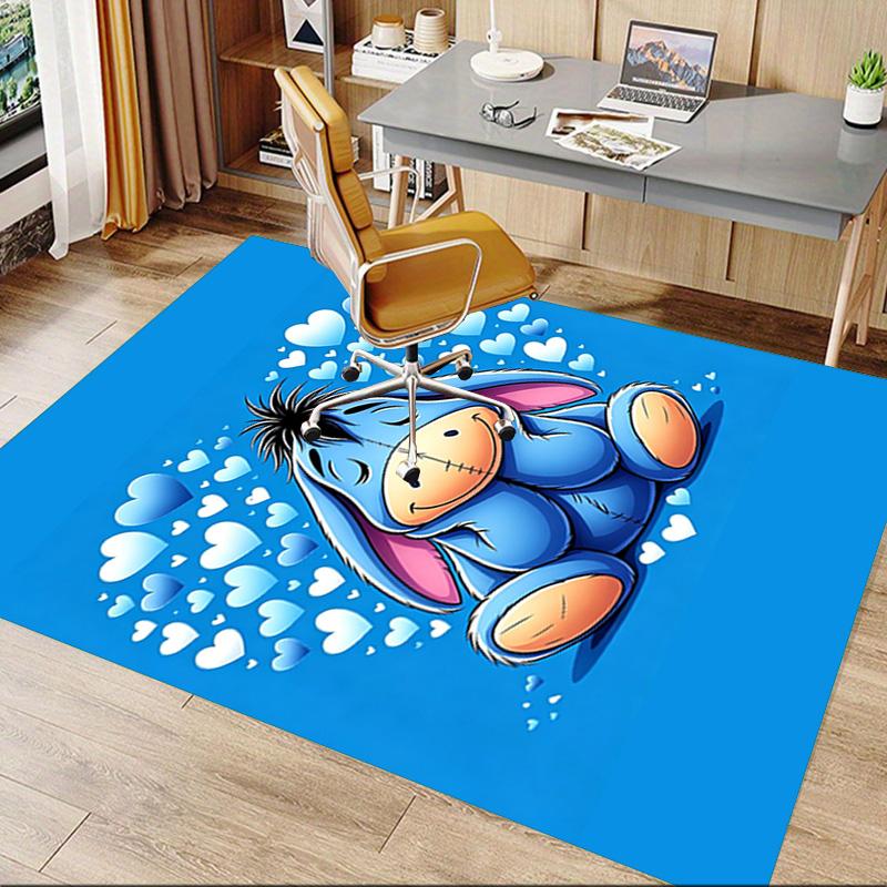 Eeyore'S Heartfelt Journey Carpet For Playroom Bedroom Living Room Sofa Home Decorkids Game Area Rug Nonslip Floor Mat