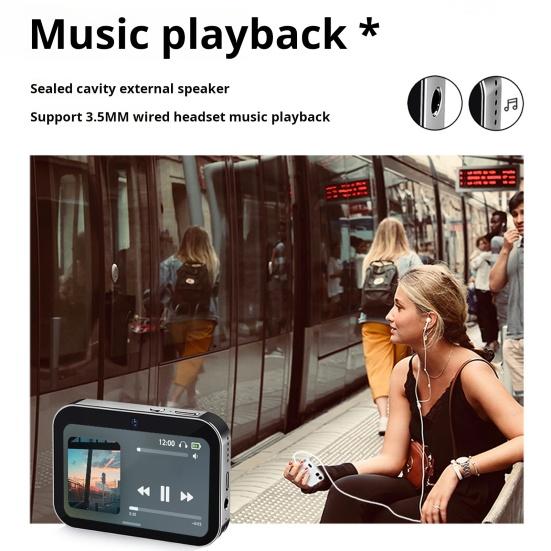 Цифровая камера с сенсорным экраном, функцией распознавания лиц и автофокусом, портативная камера для видеоблогов с разрешением 64 Мп и 16-кратным увеличением, компактный размер, цифровая камера для селфи