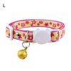 Pet Necklace Colorful Grids Pattern Anti-suffocation Fine Workmanship Breakaway Pet Cats Collars