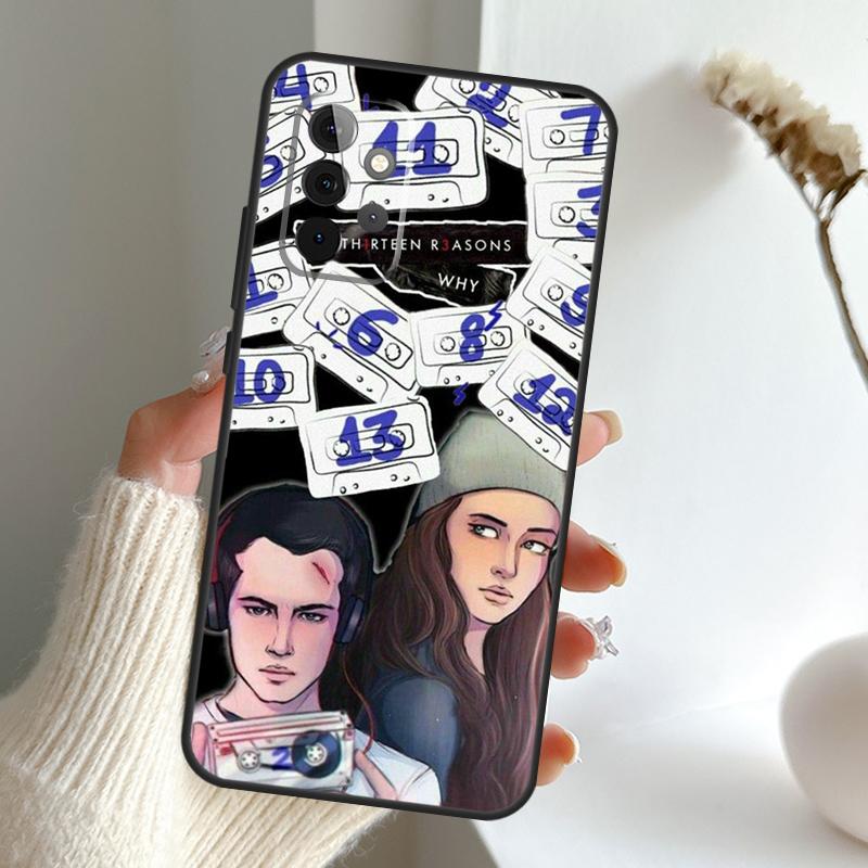 13 Тринадцать причин почему Чехол для Samsung Galaxy A34 A54 A14 A15 A35 A55 A16 A26 A36 A56 A52 A12 A32 A13 A33 A53 A17